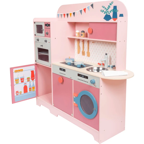 Small Foot® Kinderkeuken Rosa Gourmet 4 Small Foot® Kinderkeuken Rosa Gourmet - Afbeelding 2