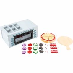 Small Foot ® Pizza Oven Kinderkeuken -Pink or blue small foot pizza oven kinderkeuken a353122 1