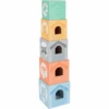 Small Foot ® Stapelende Kubus Pastel 1 Small Foot ® Stapelende Kubus Pastel -Pink or blue small foot stapelende kubus pastel a304577
