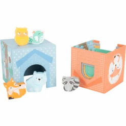 Small Foot ® Stapelende Kubus Pastel -Pink or blue small foot stapelende kubus pastel a304577 3