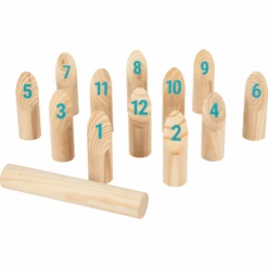 Small Foot ® Vikingspel Kubb Met Getallen " Active