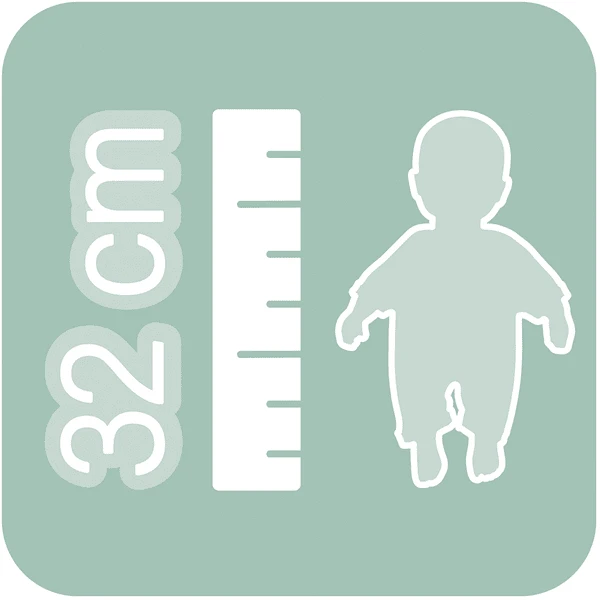 Smoby Baby Nurse Knuffelpop, 32 Cm 5 Smoby Baby Nurse Knuffelpop, 32 Cm - Afbeelding 3