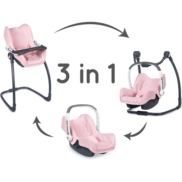 Smoby MAXI-COSI ® Doll Kinderstoel Grijs 4 Smoby MAXI-COSI ® Doll Kinderstoel Grijs - Afbeelding 2
