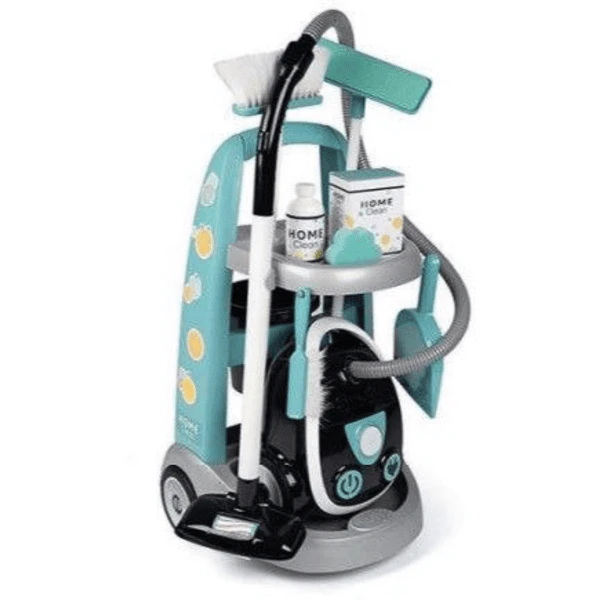 Smoby Reinigingswagen Met Stofzuiger 3 Smoby Reinigingswagen Met Stofzuiger