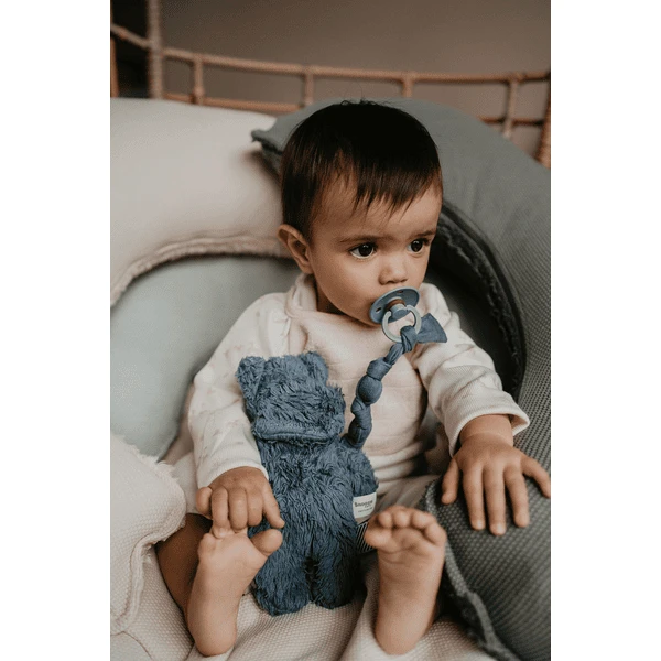 Snoozebaby ORGANISCH Hally Nijlpaard, Blauw Night 7 Snoozebaby ORGANISCH Hally Nijlpaard, Blauw Night - Afbeelding 5