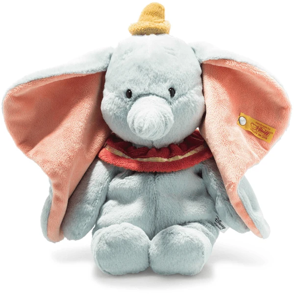 Steiff Disney Soft Cuddly Friends Dumbo Lichtblauw, 30 Cm 3 Steiff Disney Soft Cuddly Friends Dumbo Lichtblauw, 30 Cm