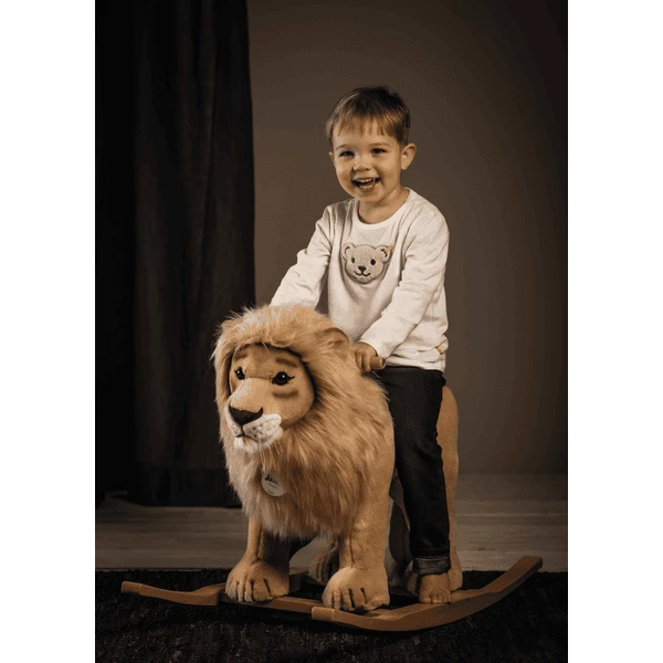 Steiff Leo Schommeldier Leeuw 70 Cm 4 Steiff Leo Schommeldier Leeuw 70 Cm - Afbeelding 2
