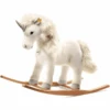 Steiff Schommelpaard Starly Unicorn Wit -Pink or blue steiff schommelpaard starly unicorn wit a366627