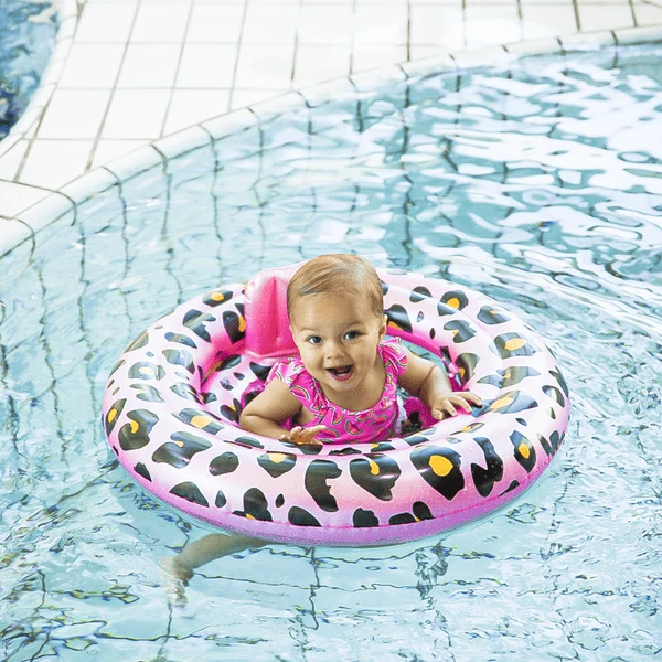 SWIM ESSENTIALS Swim Essential S Baby Float Panther Rose Goud (0-1 Jaar) 4 SWIM ESSENTIALS Swim Essential S Baby Float Panther Rose Goud (0-1 Jaar) - Afbeelding 2