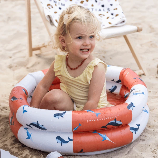 SWIM ESSENTIALS Swim Essential S Opblaasbaar Zwembad Rood- White Whale 6 SWIM ESSENTIALS Swim Essential S Opblaasbaar Zwembad Rood- White Whale - Afbeelding 4