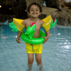 SWIM ESSENTIALS Swim Essential S Opblaasbare Split Ring Dinosaurus 55 Cm -Pink or blue swim essential s opblaasbare split ring dinosaurus 55 cm a359640 1