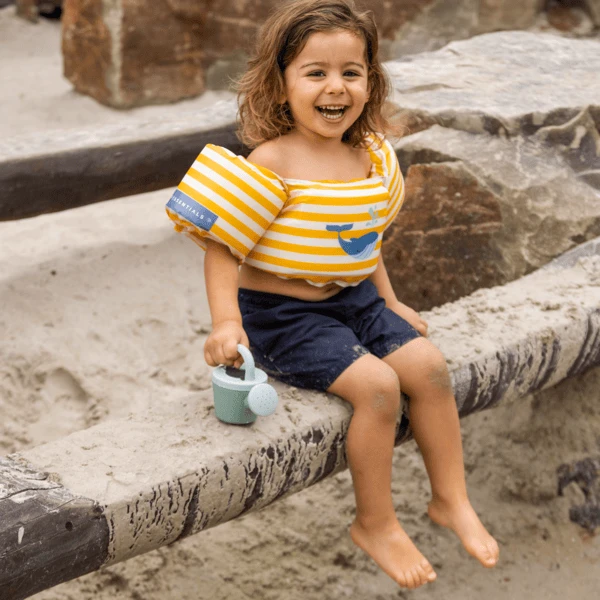 SWIM ESSENTIALS Swim Essential S Puddle Jumper Yellow - White Whale 4 SWIM ESSENTIALS Swim Essential S Puddle Jumper Yellow - White Whale - Afbeelding 2