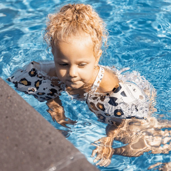 SWIM ESSENTIALS Swim Essential S Zwemvleugels Panter Beige (2-6 Jaar) 5 SWIM ESSENTIALS Swim Essential S Zwemvleugels Panter Beige (2-6 Jaar) - Afbeelding 3