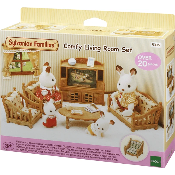 Sylvanian Families® Landhuis Woonkamer 6 Sylvanian Families® Landhuis Woonkamer - Afbeelding 4