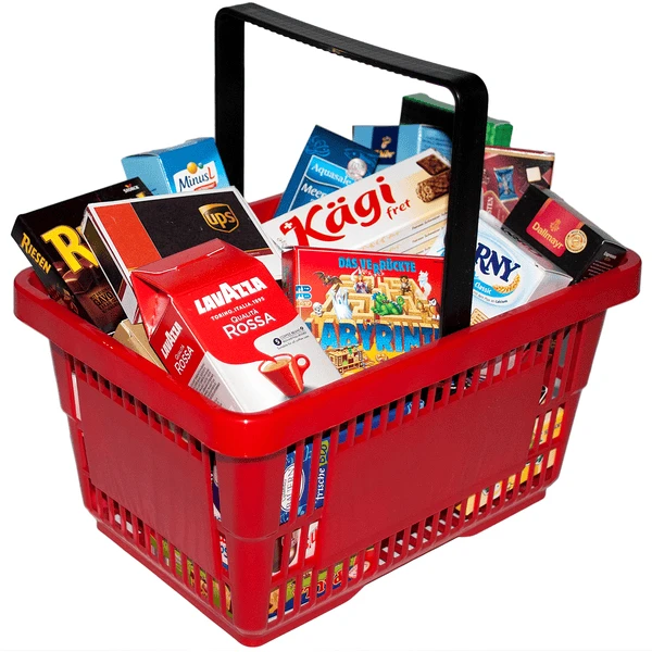 Tanner - De Kleine Handelaar - Supermarktmand 4 Tanner - De Kleine Handelaar - Supermarktmand - Afbeelding 2