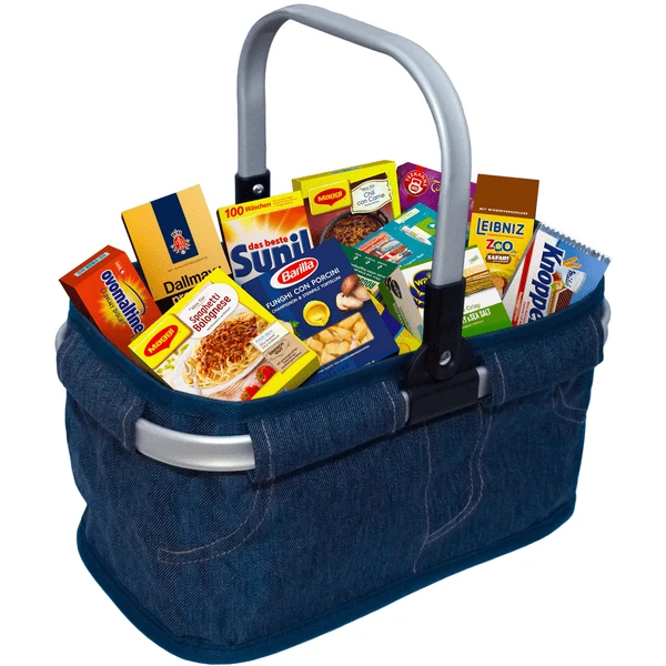 Tanner - Der Kleine Kaufmann - Winkelmandje Jeans, Gevuld 4 Tanner - Der Kleine Kaufmann - Winkelmandje Jeans, Gevuld - Afbeelding 2