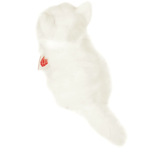 Teddy HERMANN ® Kat Brits Korthaar Wit, 20 Cm 4 Teddy HERMANN ® Kat Brits Korthaar Wit, 20 Cm - Afbeelding 2