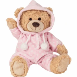 Teddy HERMANN ® Pyjamabeer Roze 30 Cm 8 Teddy HERMANN ® Pyjamabeer Roze 30 Cm -Pink or blue teddy hermann pyjamabeer roze 30 cm a305015 2