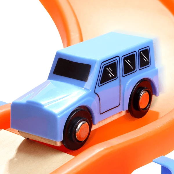 Top B Right Toys® Houten Auto Park Speelset 5 Top B Right Toys® Houten Auto Park Speelset - Afbeelding 3