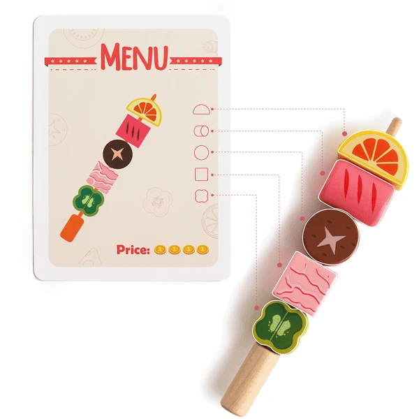 Top B Right Toys® Vormpjes Leerbox - BBQ Grill 7 Top B Right Toys® Vormpjes Leerbox - BBQ Grill - Afbeelding 5