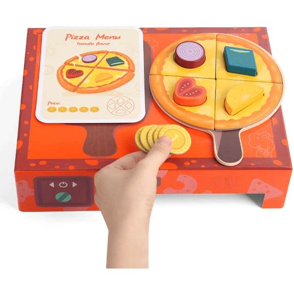 TopBright Toys® Vormpjes Leerdoos - Pizza Bakkerij 5 TopBright Toys® Vormpjes Leerdoos - Pizza Bakkerij - Afbeelding 3