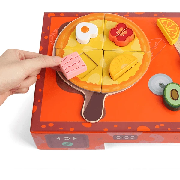 TopBright Toys® Vormpjes Leerdoos - Pizza Bakkerij 6 TopBright Toys® Vormpjes Leerdoos - Pizza Bakkerij - Afbeelding 4