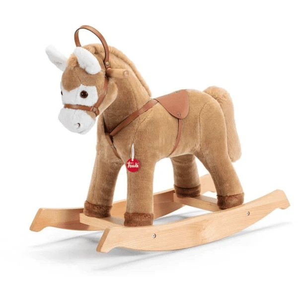 Trudi Rocking Animals Schommelpaard Beige 4 Trudi Rocking Animals Schommelpaard Beige - Afbeelding 2
