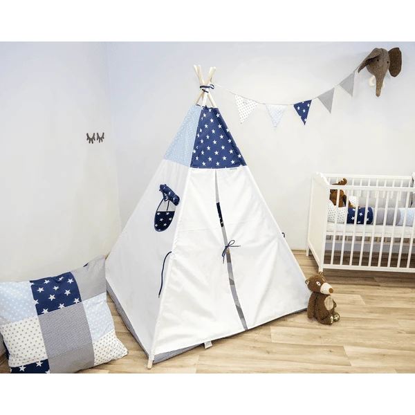 Ullenboom Tipi Blauw Licht Blauw Grijs 5 Ullenboom Tipi Blauw Licht Blauw Grijs - Afbeelding 3