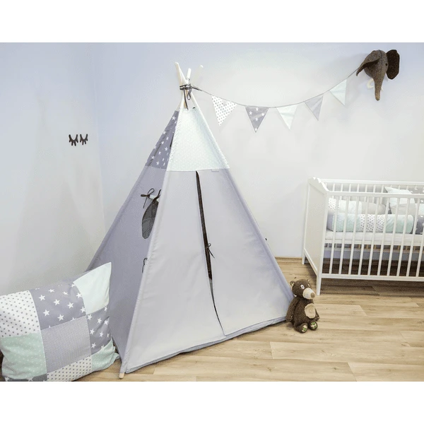 Ullenboom Tipi Mint Grijs 5 Ullenboom Tipi Mint Grijs - Afbeelding 3