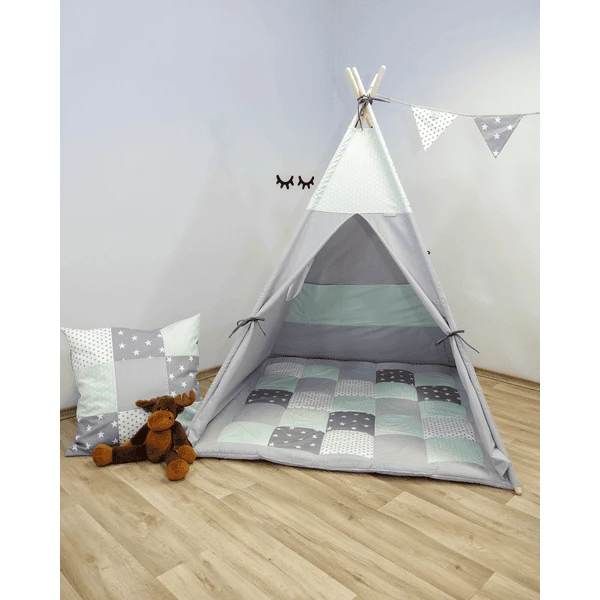 Ullenboom Tipi Mint Grijs 7 Ullenboom Tipi Mint Grijs - Afbeelding 5