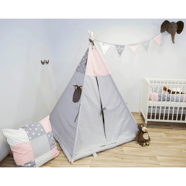 Ullenboom Tipi Roze Grijs 5 Ullenboom Tipi Roze Grijs - Afbeelding 3