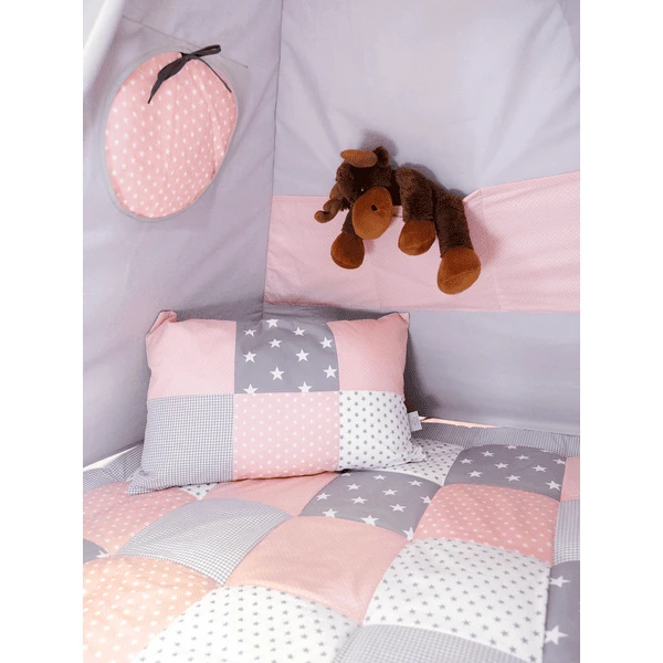 Ullenboom Tipi Roze Grijs 6 Ullenboom Tipi Roze Grijs - Afbeelding 4