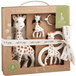 VULLI Sophie La Girafe® So'Pure Set Trio -Pink or blue vulli sophie la girafe sopure set trio a389447 4