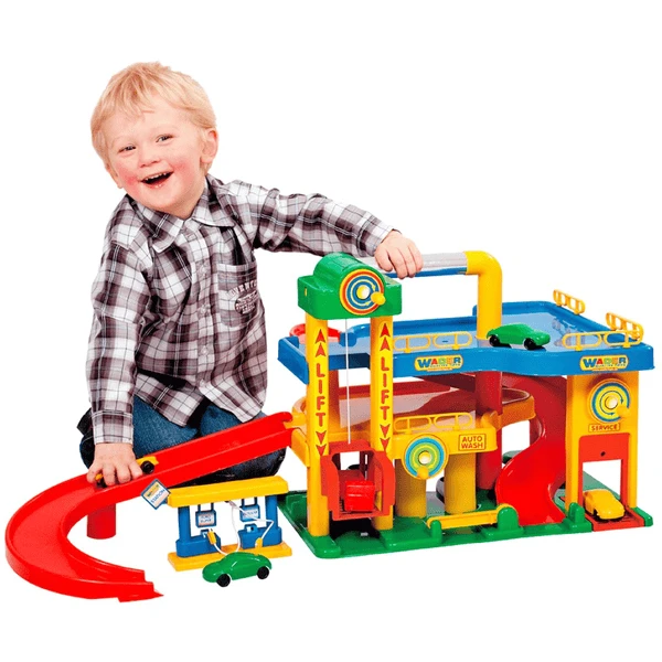 WADER Garage Nr. 1 Met Auto's 4 WADER Garage Nr. 1 Met Auto's - Afbeelding 2