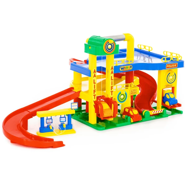 WADER Garage Nr. 1 Met Auto's 6 WADER Garage Nr. 1 Met Auto's - Afbeelding 4