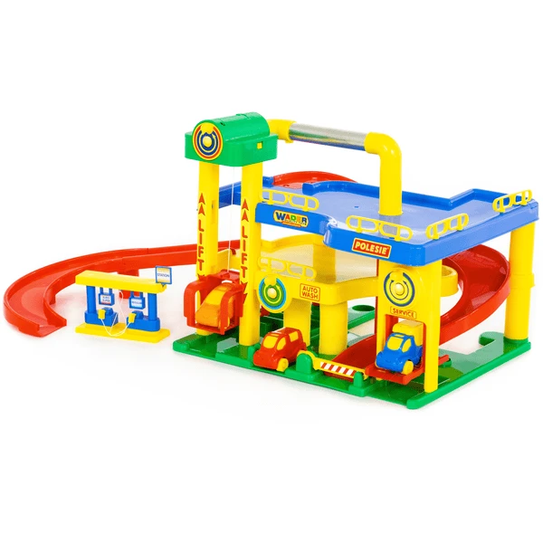 WADER Garage Nr. 1 Met Auto's 3 WADER Garage Nr. 1 Met Auto's