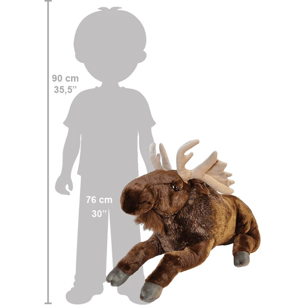 Wild Republic Knuffel Cuddle Kins Jumbo Eland 4 Wild Republic Knuffel Cuddle Kins Jumbo Eland - Afbeelding 2