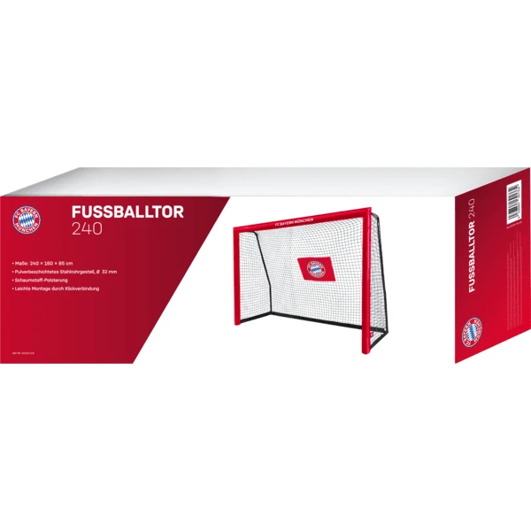 XTREM Toys And Sports FC Bayern München Voetbaldoel 240 Cm 6 XTREM Toys And Sports FC Bayern München Voetbaldoel 240 Cm - Afbeelding 4