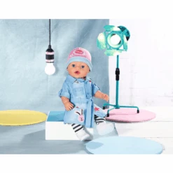 Zapf Creation BABY Born® Deluxe Jeans Jurk 43cm -Pink or blue zapf creation baby born deluxe jeans jurk 43cm a335582 2