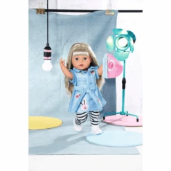 Zapf Creation BABY Born® Deluxe Jeans Jurk 43cm -Pink or blue zapf creation baby born deluxe jeans jurk 43cm a335582 4