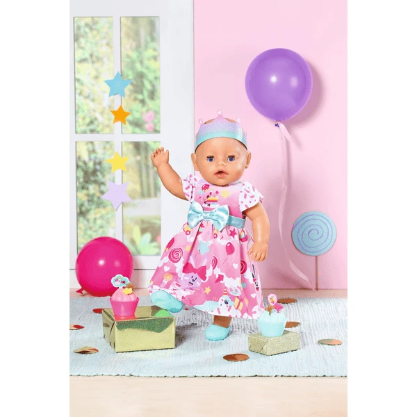 Zapf Creation BABY Born® Deluxe Verjaardag 43cm 4 Zapf Creation BABY Born® Deluxe Verjaardag 43cm - Afbeelding 2