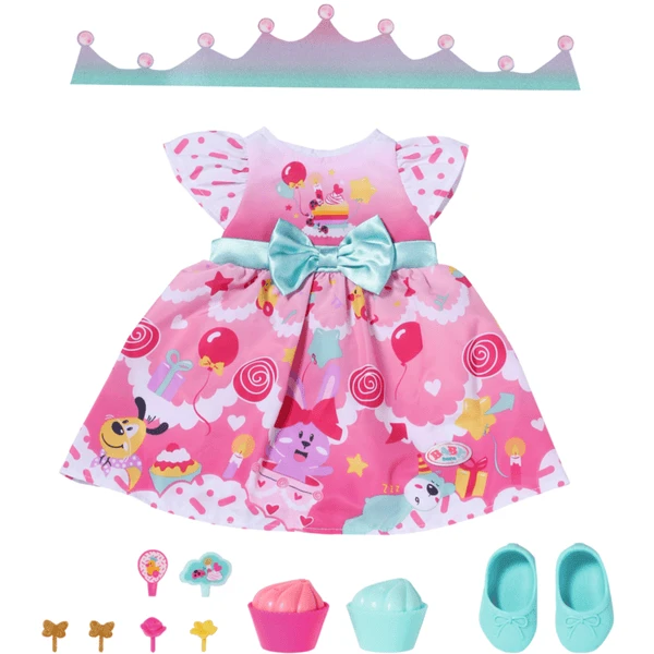 Zapf Creation BABY Born® Deluxe Verjaardag 43cm 3 Zapf Creation BABY Born® Deluxe Verjaardag 43cm