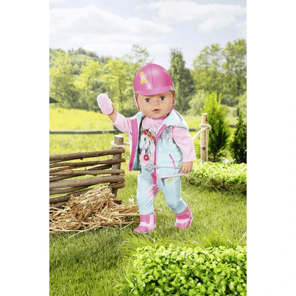 Zapf Creation BABY Born Luxe Ruiteruitrusting 43 Cm 4 Zapf Creation BABY Born Luxe Ruiteruitrusting 43 Cm - Afbeelding 2