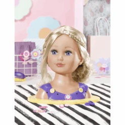 Zapf Creation BABY Born® Sister Styling Head 9 Zapf Creation BABY Born® Sister Styling Head -Pink or blue zapf creation baby born sister styling head a295240 2